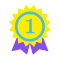 Winning prize icon